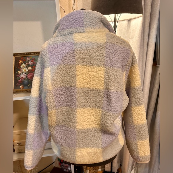 URBAN OUTFITTERS LAURA FLEECE IN SZ S - EUC Very OVERSIZED- Shearling Coziness - Picture 7 of 15
